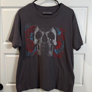 Deftones Hard Rock Debut Album Cover Graphic Tshirt XL